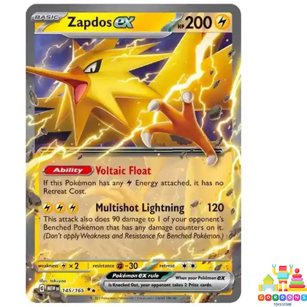 Pokémon Trading Card Game Zapdos ex Deluxe Battle Deck