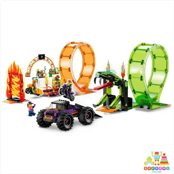 LEGO City Stuntz 60339 Double Loop Stunt Arena