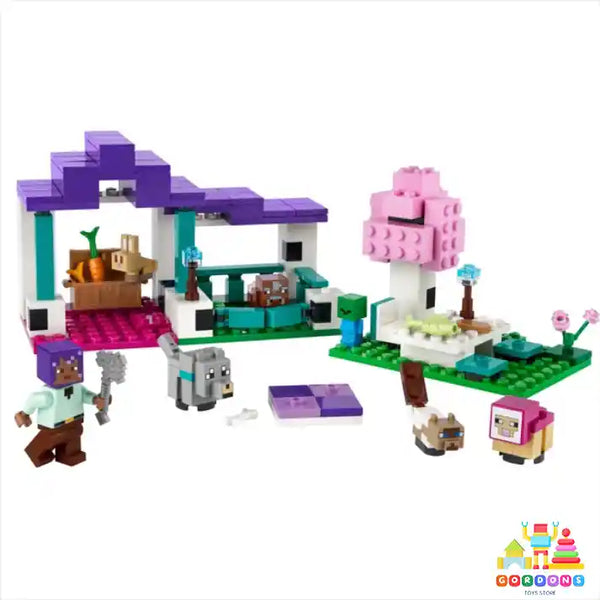 LEGO Minecraft 21253 The Animal Sanctuary Toy with Figures